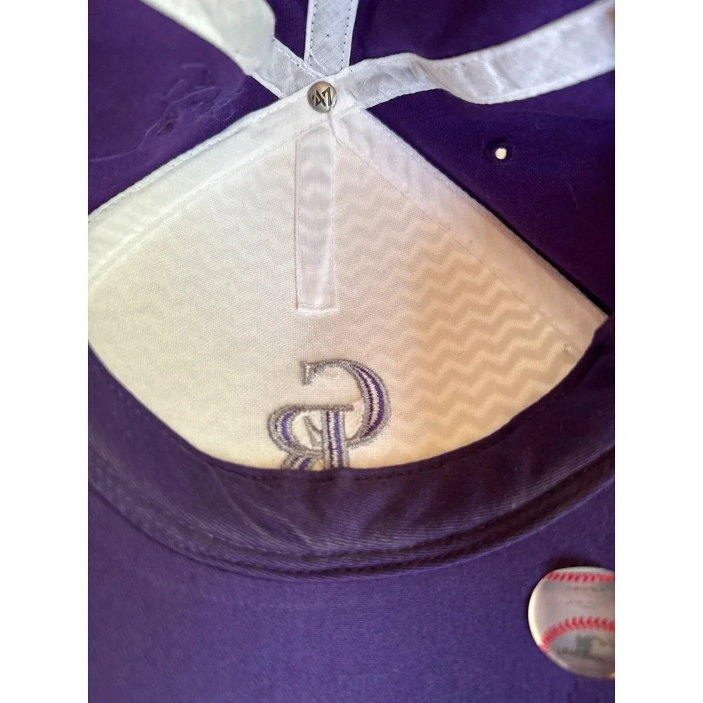 Colorado Rockies 47 Brand Kids Chevron Baseball Cap